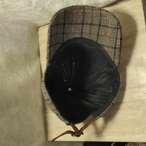 OSFM Cassel Goorin Plaid Knit Ball Cap - Picture 5 of 5